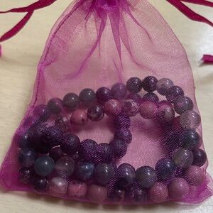 Bag of Elegant Beaded Bracelet Set